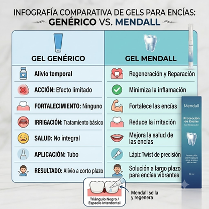 Mendall™ Gel Reparador de Encías