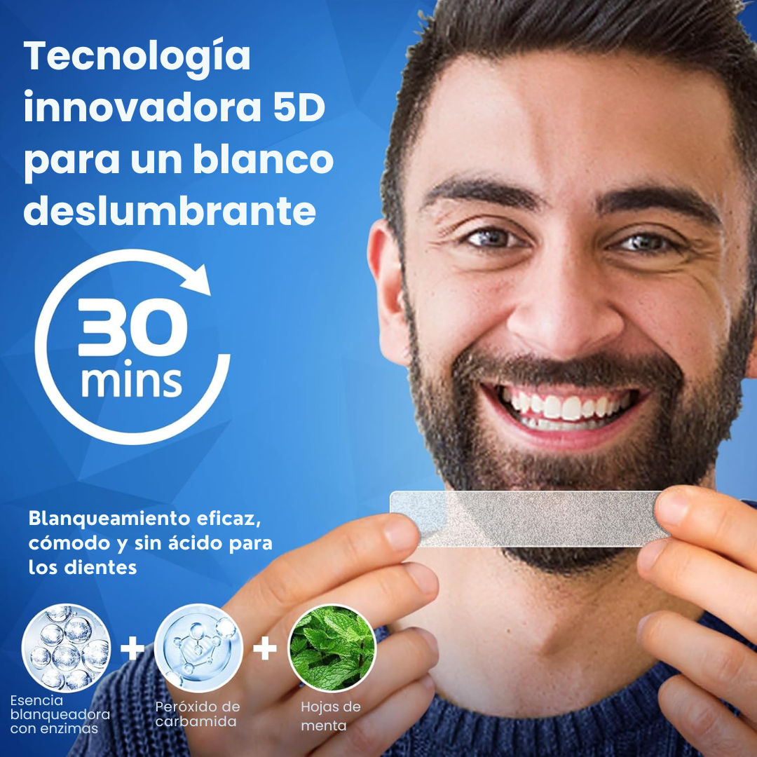 Cintas Blanqueadoras Dentales Pack x7