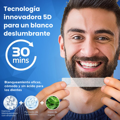 Cintas Blanqueadoras Dentales Pack x7